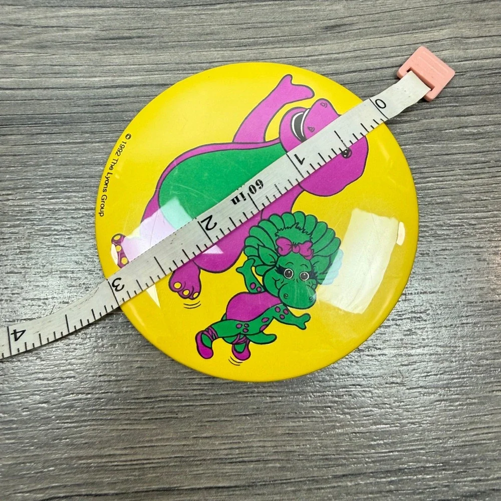 Vintage 1992 Barney & Baby Bop Pinback‎ Button 3
